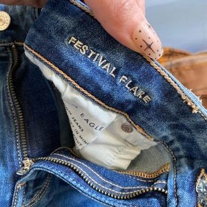 AE festival flare jeans